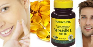 vitamina e capsulas para la cara